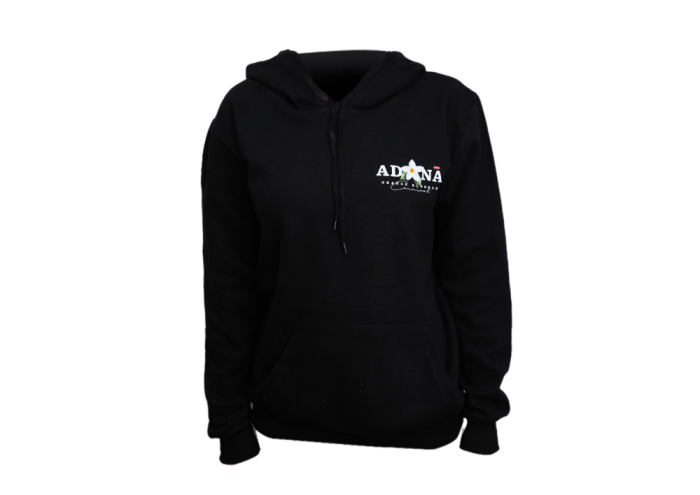 Portakal Çiçeği Siyah Sweatshirt