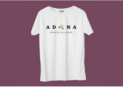 Adana Orange Blossom Tişört (Beyaz)