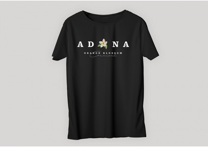 Adana Orange Blossom Tişört Siyah
